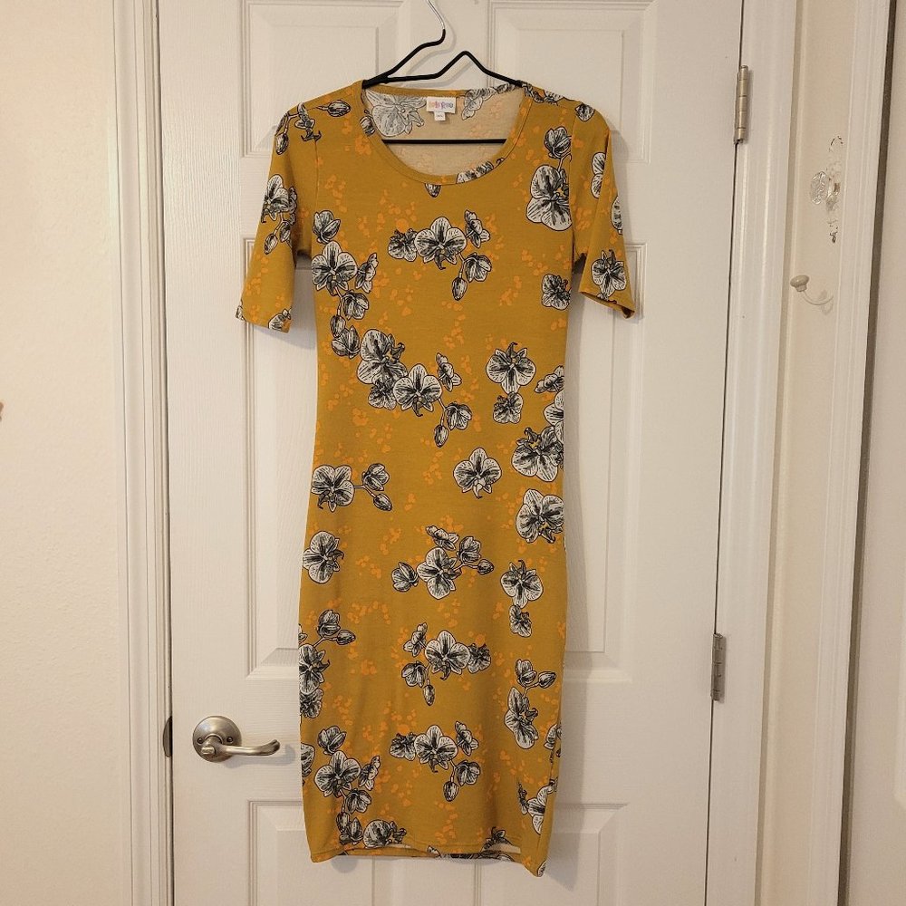 LuLaRoe Julia Dress XS